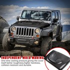 Vented Heat Dispersion Hood For Jeep Wrangler 2007-2017 10th Anniversary Edition
