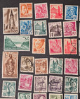 Post Wwii German Baden Rheinland-pfalz W  rttemberg French Zone Stamp Lot