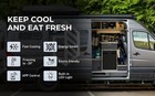 12v 24v Car Refrigerator Portable Freezer 40l Truck Rv Fridge App Control 60w