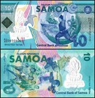 Samoa 10 Tala  2019  P-45  Unc  Commemorative  Polymer X 10 Pcs
