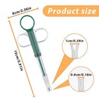 Azefnuhk Pill Shooter For Cats  Soft Tip Pet Piller  White  Green