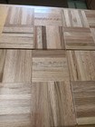 Oak Parquet  24 Pieces 6 X 6 X 5 16ths Hartco Natural Vtg  Flooring New 6 Sq  Ft