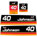 Fits Johnson 40  1974  Outboard   Boat Motor Replacement Decal Sticker Set