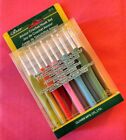 Clover  3672 Amour Crochet Hook Set 10 Ct  Assorted Sizes   Brilliant Colors  29