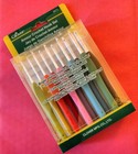 Summer Day Deals  36 72 free S h clover  3672 Amour Crochet Hook Set 10 Ct 