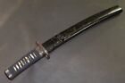 Antique Wakizashi Koshirae Mounting Edo Period Wood Blade Copper Tsuba Fromjapan