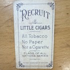 Recruit Little Cigars Flags Of All Nations Series Kiel Yacht Club Tobacco Card