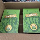 2 Boxes Twang Original Beer Salt Lime 1 4 Oz Bottles 24 Ea    48 Sealed - 