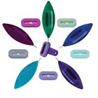 Dreamlit Tatting Shuttle  Bobbin Holder And 2 Bobbins