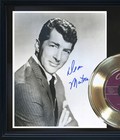 Dean Martin  that s Amore  Framed Gold 45 Record Reproduction Signatures