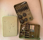 Vtg Necchi Supernova Sewing Machine Attachment Cams   Accessories   Parts W case