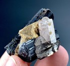 70 Carat Combination Of Apatite  Black Tourmaline   Quartz Specimen  pakistan