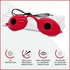 Super Sunnies Uv Eye Protection  Fda Compliant Individual Tanning Bed Goggles   