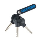 Oxford Of40 Patriot Ultra Strong Motorbike Motorcycle Disc Lock Yellow 14mm