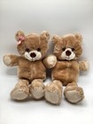 2 Bijou Vintage Sleepy Eye Teddy Bear 20  Plush Stuffed Animal Lot Made In Korea