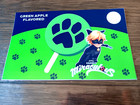 Green Apple Flavored Cat Noir Character Face Ice Cream Truck Sticker 8 x5 