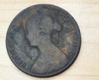 1861 Canada Nova Scotia 1 Cent Incomplete O