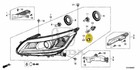 New Honda Acura Parking Light Bulb Socket T10 33303t2aa01 33303-t2a-a01 Fit Ilx