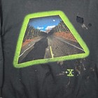 Vintage The X-files Sweatshirt Mens Large Black Distressed Thrashed 90s Faded