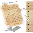 Crochet Blocking Board With Pegs 15 Pins - Granny Square Blocking Board Bloc