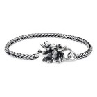 Trollbeads Sterling Silver Foxtail Chain Bracelet 5  Fits Elfbeads