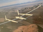 Signed Photo Rutan Voyager In Flight Signed By Dick Rutan   Jeana Yeager