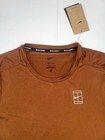 Nike Dri-fit Court Advantage Tennis Top Mens Brown Fz6910-281 Pick Size  70