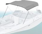 3 Bow 4 Bow Gray Bimini Top Replacement Canvas Cover With Boot Without Frame