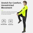 Rockbros Winter Cycling Suit Jacket   Pants Reflective Windproof Thermal Fleece