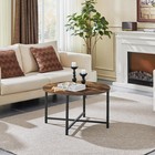 Round Coffee Table Sturdy For Living Room Modern Design Home Furniture 31 5 X 18