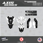 Graphics Kit For Kawasaki Kx450  2019-2023  Axis Series - White