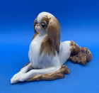  scarce  Hutschenreuther Germany Porcelain Figurine Of A Japanese Chin Dog