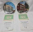 Delphi Limited Ed  The Bradford Exchange Baseball Plates 22k Gold Trim Set Of 15