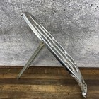 Vintage Balloon Tire Rear Cargo Rack Steel 9 Hole Silver Cruiser Fit Monark Bike