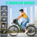 Electric Bike For Adults  26   500w E-mountain Bicycle Commuting Ebike 21-speed   