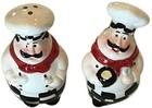 Fat Chef Salt And Pepper Shaker Set