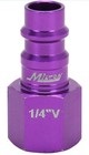 Milton   Colorfit   Highflowpro   V-style 1 4  Npt Female Plugs  box Of 20 