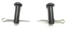 Spur Rowel Pin Black With Silver Cotter Pin Sets In Pairs New Eddy s Tack