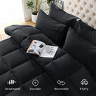 Full Comforter Set  Ultra-soft Bed In A Bag Full Size 7 Pieces  Oeko-tex Certifi