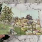 Country Cottages Vintage 90s Address Book Blank Floral Illustrated Hardcover