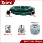 Findmall 2  Suction Hose Pump Kit For Water trash Pump Include 2  X 20ft Hose