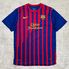 Puyol Barcelona Football Shirt 2011-2012 Home Retro Soccer Jersey