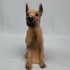 Vtg 1950s Plastic Still Coin Bank Boxer Dog Financial Promotional Advertising