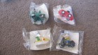 1988 Mcdonald   s Mac Tonight Happy Meal Toys  Set Of 4 Sealed Vintage
