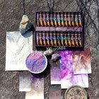 Mijello Mission Tourmaline Two Tone Granulation Watercolor Set Of 24 - Fedex