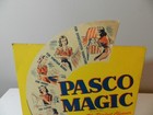 Vintage Advertising Store Display- 1950 s Pasco Magic Cleaner Store Display-rare