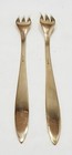 Vintage Dirigold Dirilyte Goldware Regal Flatware Silverware Seafood Fork
