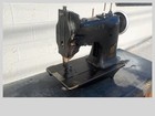 Vintage Industrial Sewing Machine Singer 151w1  one Needle Walking Foot-leather