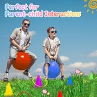 35pcs 4 In 1 Carnival Outdoor Games Combo Set For Kids  Soft Plastic Cones Be   
