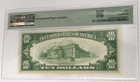 1934  10 Silver Certificate Pmg 64 Cu Uncirculated Epq Fr 1701m Aa Block Mule